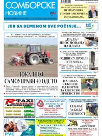 Somborske novine - broj 3282, 19. maj 2017.