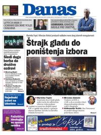 Danas - broj 9488, 19. dec 2023.