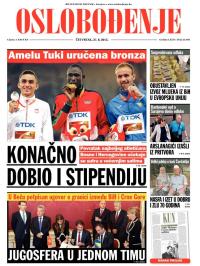 Oslobođenje - broj 24.695, 27. avg 2015.