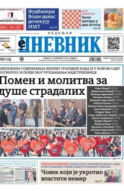 Dnevnik - broj 28248, 2. nov 2025.