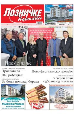 Lozničke novosti - broj 785, 31. mar 2023.