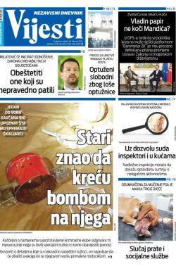 Vijesti - broj 9638, 26. feb 2025.