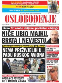 Oslobođenje - broj 24.761, 1. nov 2015.