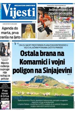Vijesti - broj 9190, 20. nov 2023.