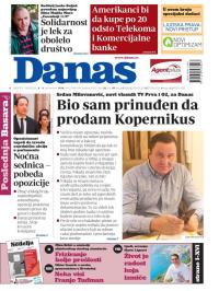 Danas - broj 7740-7741, 8. dec 2018.