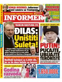 Informer - broj 1731, 29. dec 2017.
