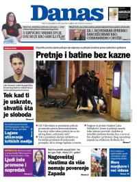 Danas - broj 10045, 17. okt 2025.