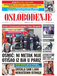 Oslobođenje - broj 24.467, 11. jan 2015.