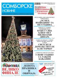 Somborske novine - broj 3627-3628, 29. dec 2023.