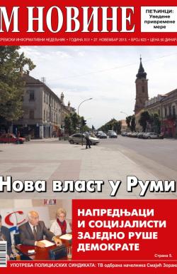 M Novine, Sr. Mitrovica - broj 623, 27. nov 2013.