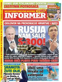 Informer - broj 1123, 11. jan 2016.