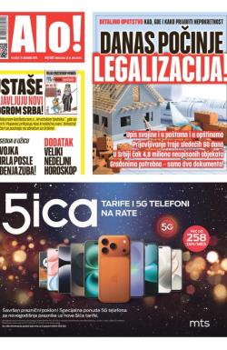 Alo - broj 6367, 8. dec 2025.