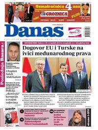 Danas - broj 6746-6747, 19. mar 2016.