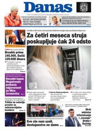 Danas - broj 9166, 1. dec 2022.
