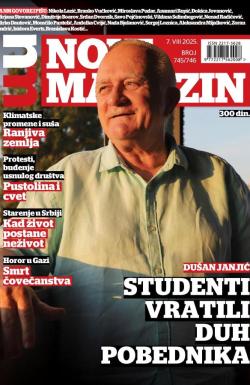 Novi magazin - broj 745-746, 7. avg 2025.
