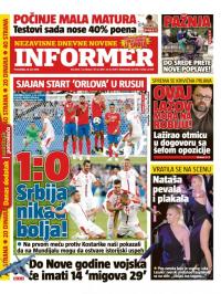 Informer - broj 1870, 18. jun 2018.
