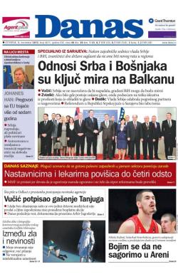 Danas - broj 6611, 5. nov 2015.