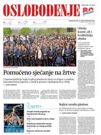 Oslobođenje - broj 27281, 24. apr 2023.
