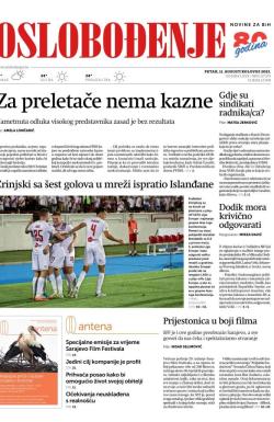 Oslobođenje - broj 27373, 11. avg 2023.