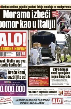 Alo - broj 4336, 23. mar 2020.
