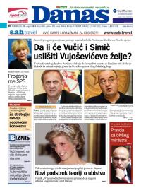 Danas - broj 5803, 19. avg 2013.