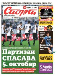 Sport - broj 20781, 27. okt 2015.