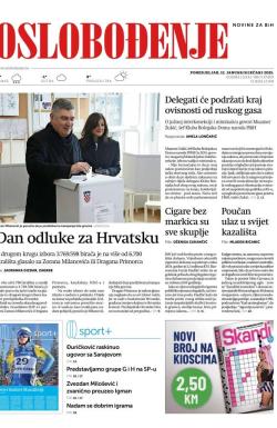 Oslobođenje - broj 27808, 13. jan 2025.
