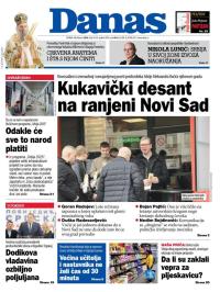 Danas - broj 10139, 10. feb 2026.