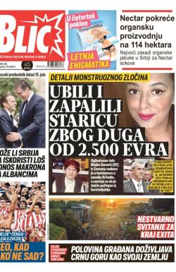 Blic - broj 8041, 9. jul 2019.