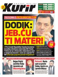 Kurir - broj 3360, 1. feb 2013.