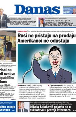 Danas - broj 10084, 3. dec 2025.