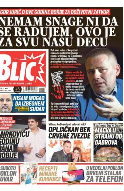 Blic - broj 7994, 23. maj 2019.