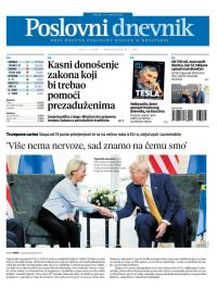 Poslovni Dnevnik - broj 5392, 29. jul 2025.