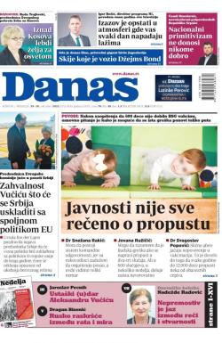 Danas - broj 9139, 29. okt 2022.
