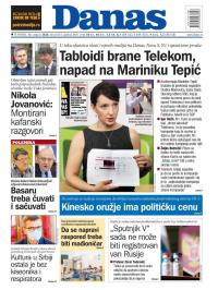 Danas - broj 8354, 13. avg 2020.