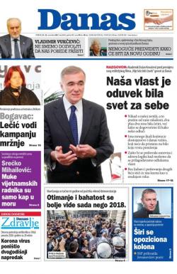Danas - broj 8820, 22. nov 2021.