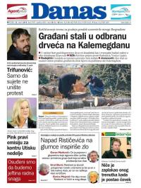 Danas - broj 7837, 15. mar 2019.