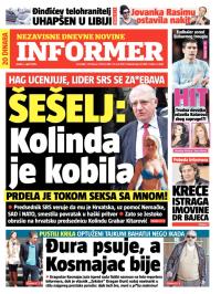 Informer - broj 886, 1. apr 2015.