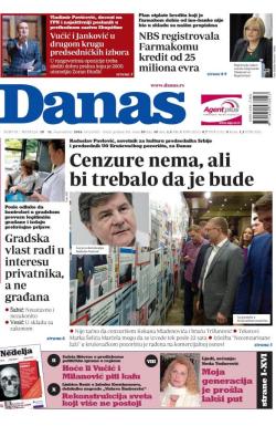 Danas - broj 6921-6922, 10. sep 2016.