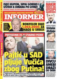 Informer - broj 1294, 30. jul 2016.
