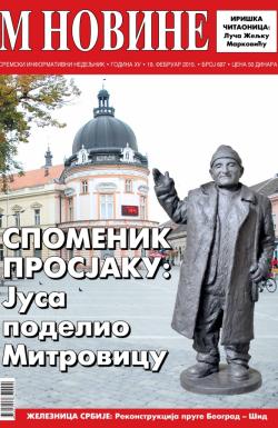 M Novine, Sr. Mitrovica - broj 687, 18. feb 2015.