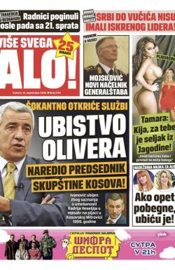 Alo - broj 3791, 15. sep 2018.