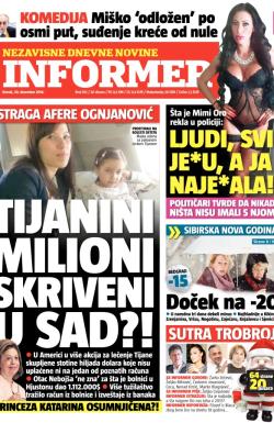 Informer - broj 812, 30. dec 2014.