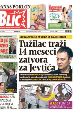 Blic - broj 6625, 25. jul 2015.
