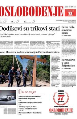 Oslobođenje - broj 26465, 26. avg 2020.