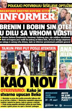 Informer - broj 875, 19. mar 2015.
