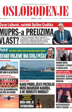 Oslobođenje - broj 24.522, 7. mar 2015.