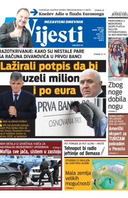 Vijesti - broj 6161, 22. maj 2015.