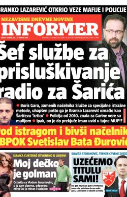 Informer - broj 549, 22. feb 2014.