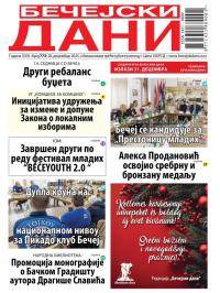 Bečejski Dani - broj 773, 20. dec 2025.